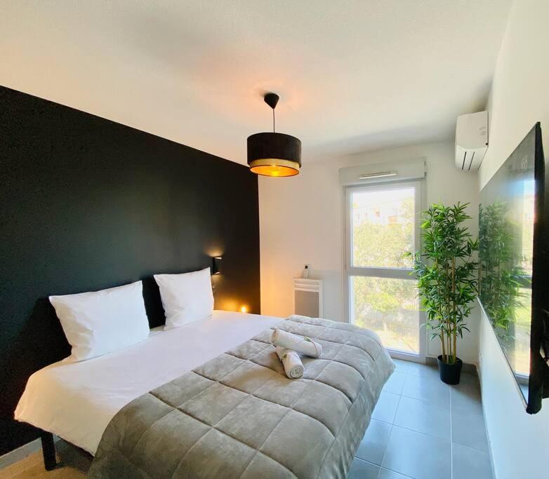Marcenac - T2 En Residence, Clim, Parking, Terrasse Sete Exterior photo