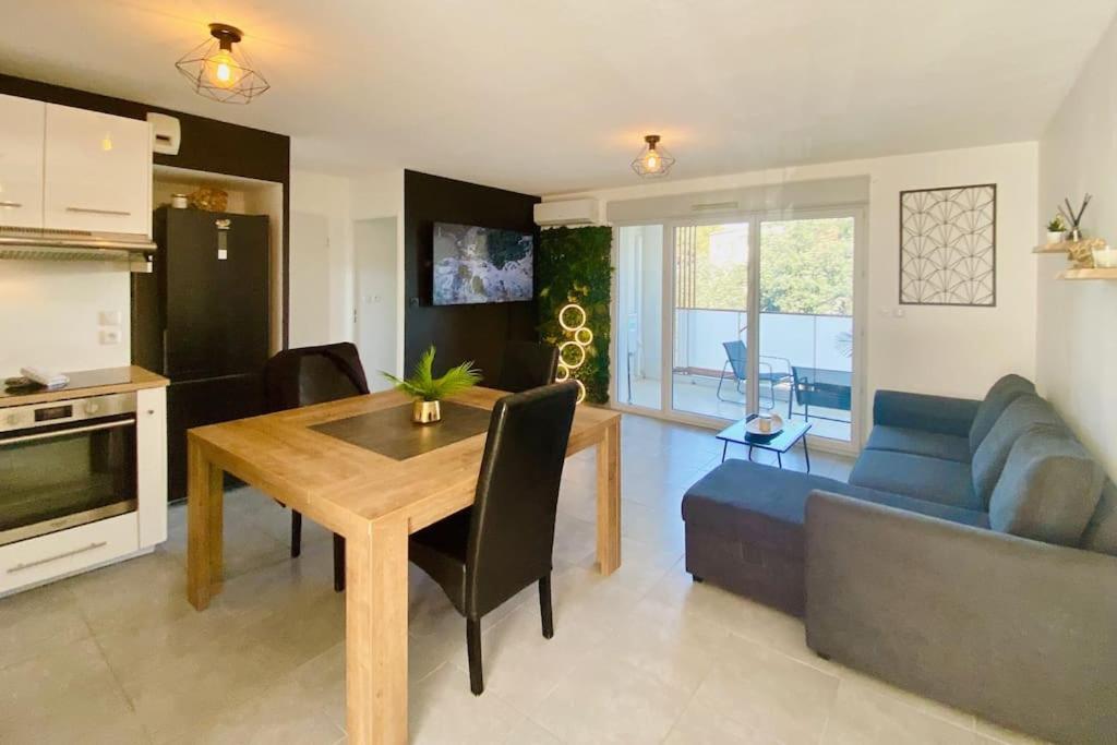 Marcenac - T2 En Residence, Clim, Parking, Terrasse Sete Exterior photo